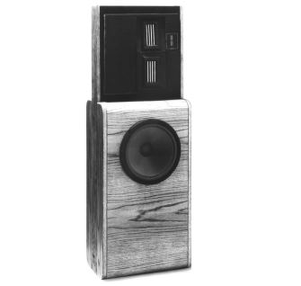 REFERENCE RS 2.5 - Black - 3-Way 300 Watt Speaker w/ Optional Adjustable Electronic Crossover - Hero